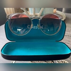 Versace Purple Tinted Cat Eye Sunglasses